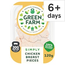 Green Farm Chicken Breast Pieces 120G