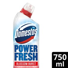 Domestos Power Fresh Toilet Gel Blossom Burst Limited Edition 750ml 
