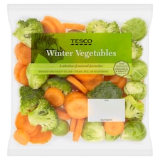 Tesco Winter Vegetables 530G