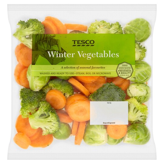 Tesco Winter Vegetables 530G Tesco Groceries