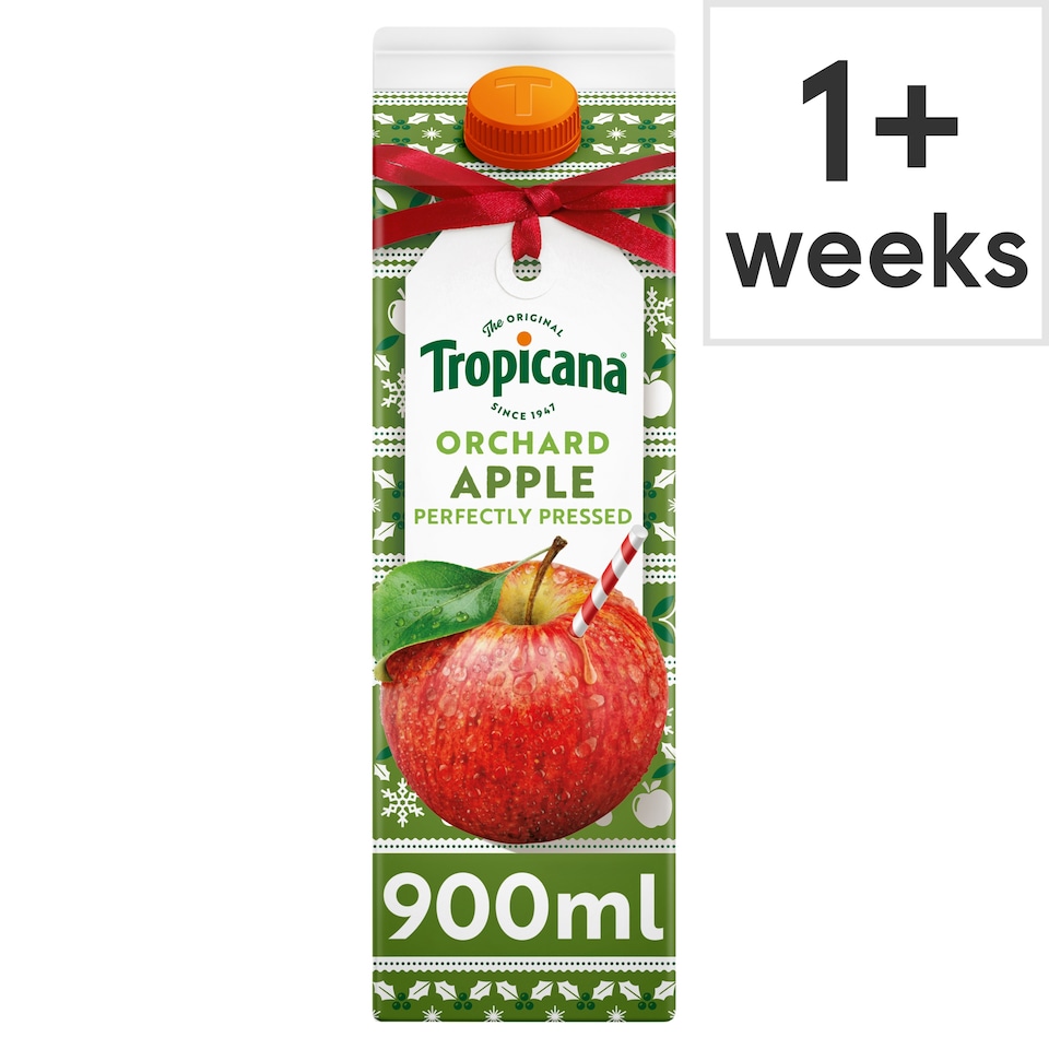 Tropicana Pressed Apple Juice 900Ml