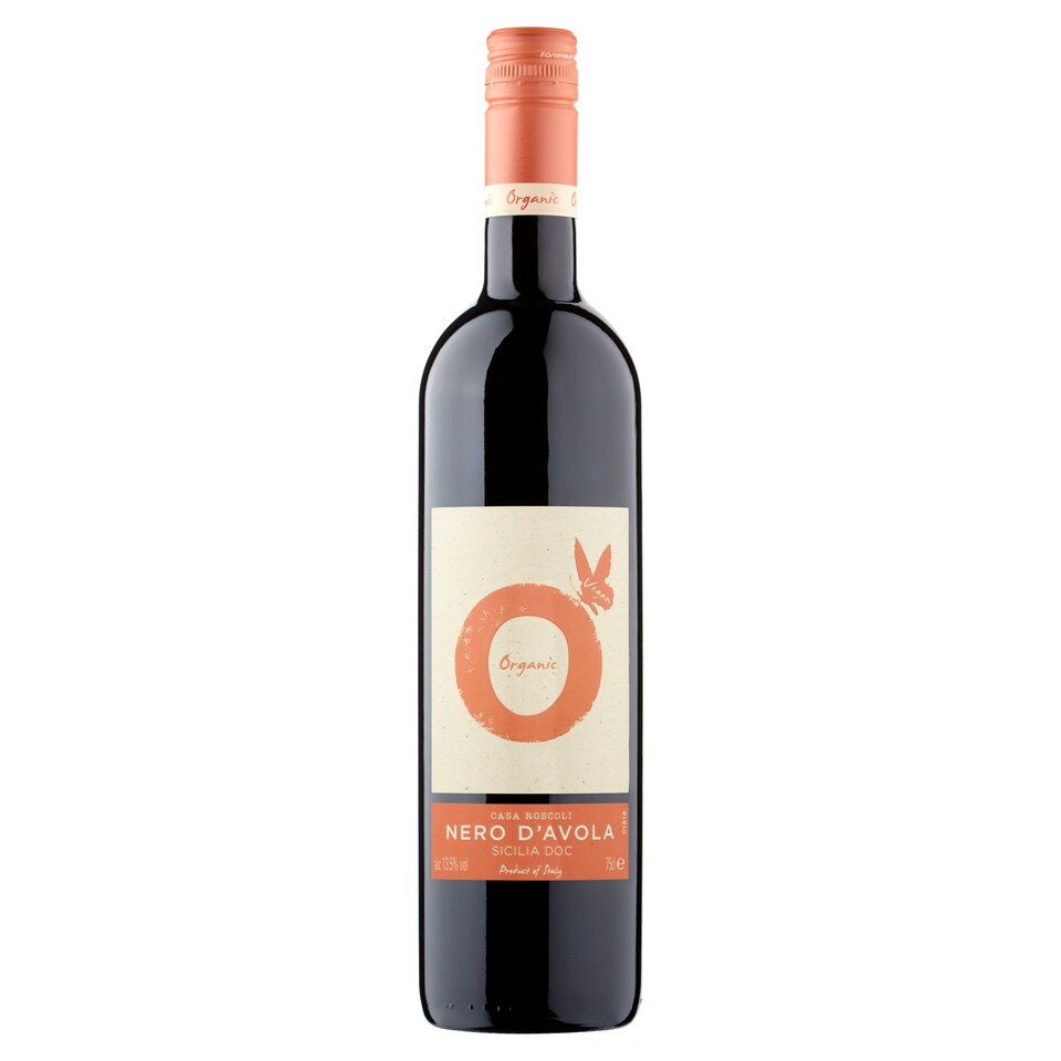 image 1 of Casa Roscoli Organic Nero D'avola Doc 75Cl