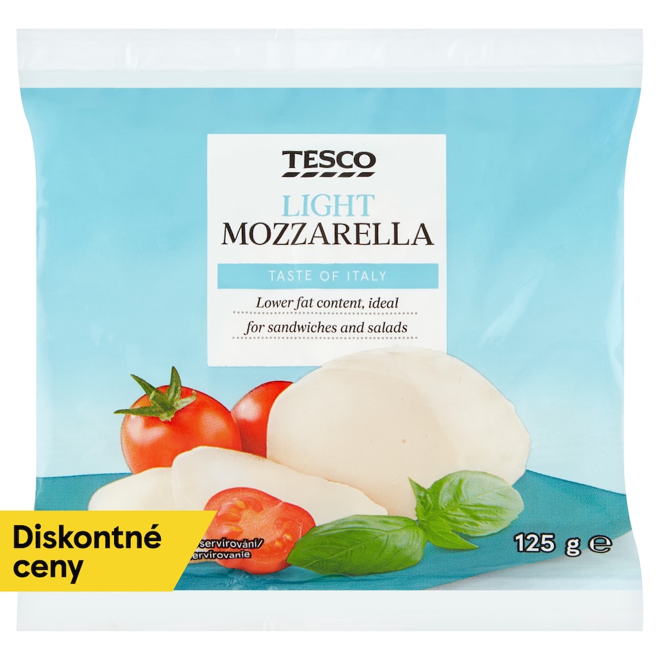 Tesco Mozzarella Light 125 g
