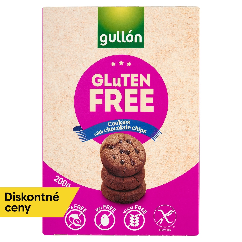 image 1 of Gullón Gluten Free Cookies with Chocolate Chips 200 g