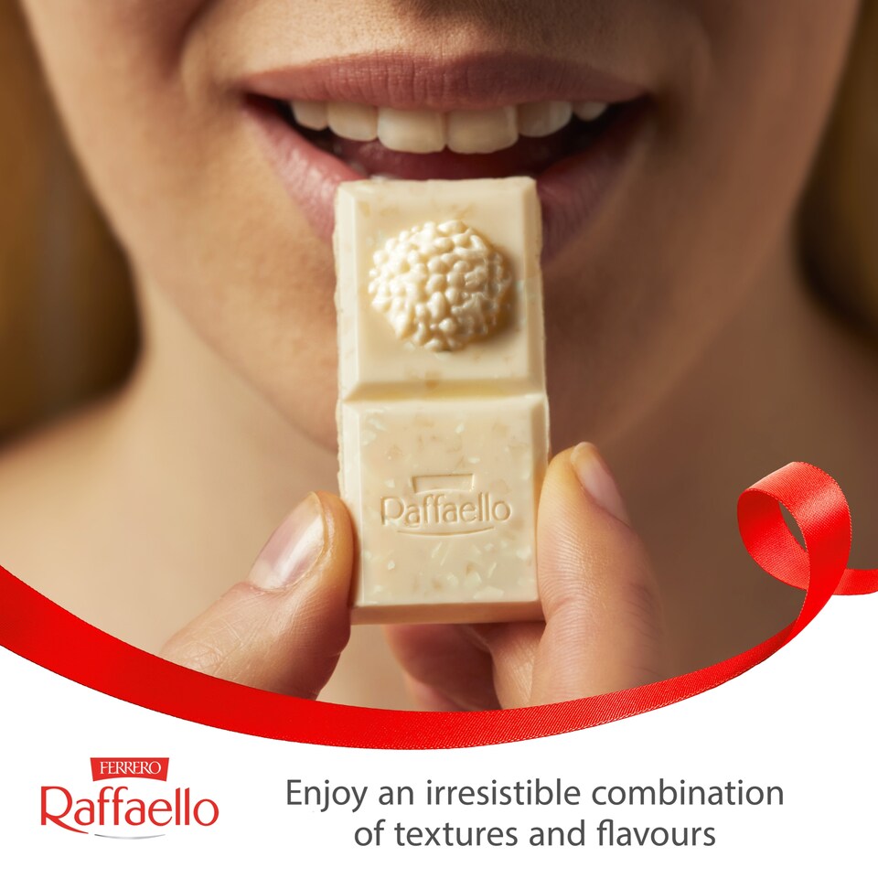image 1 of Ferrero Raffaello White Chocolate Bar 90g
