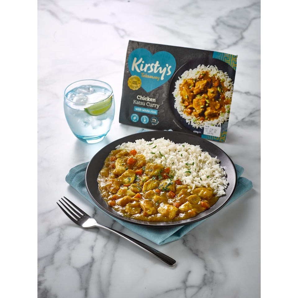 image 1 of Kirsty's Takeaway Chicken Katsu Curry with Rice 450g