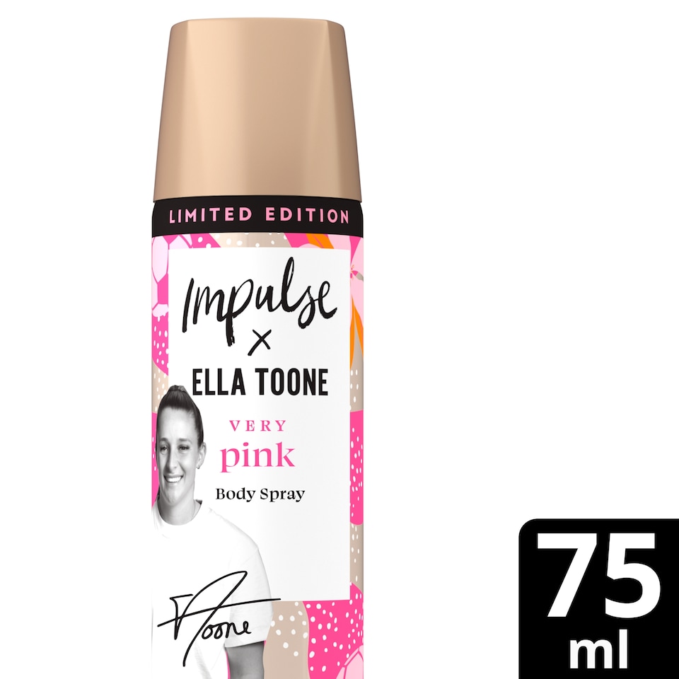 image 1 of Impulse Very Pink Body Spray 75Ml