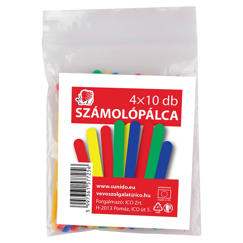 image 1 of ICO Süni Counting Sticks 4 x 10 pcs