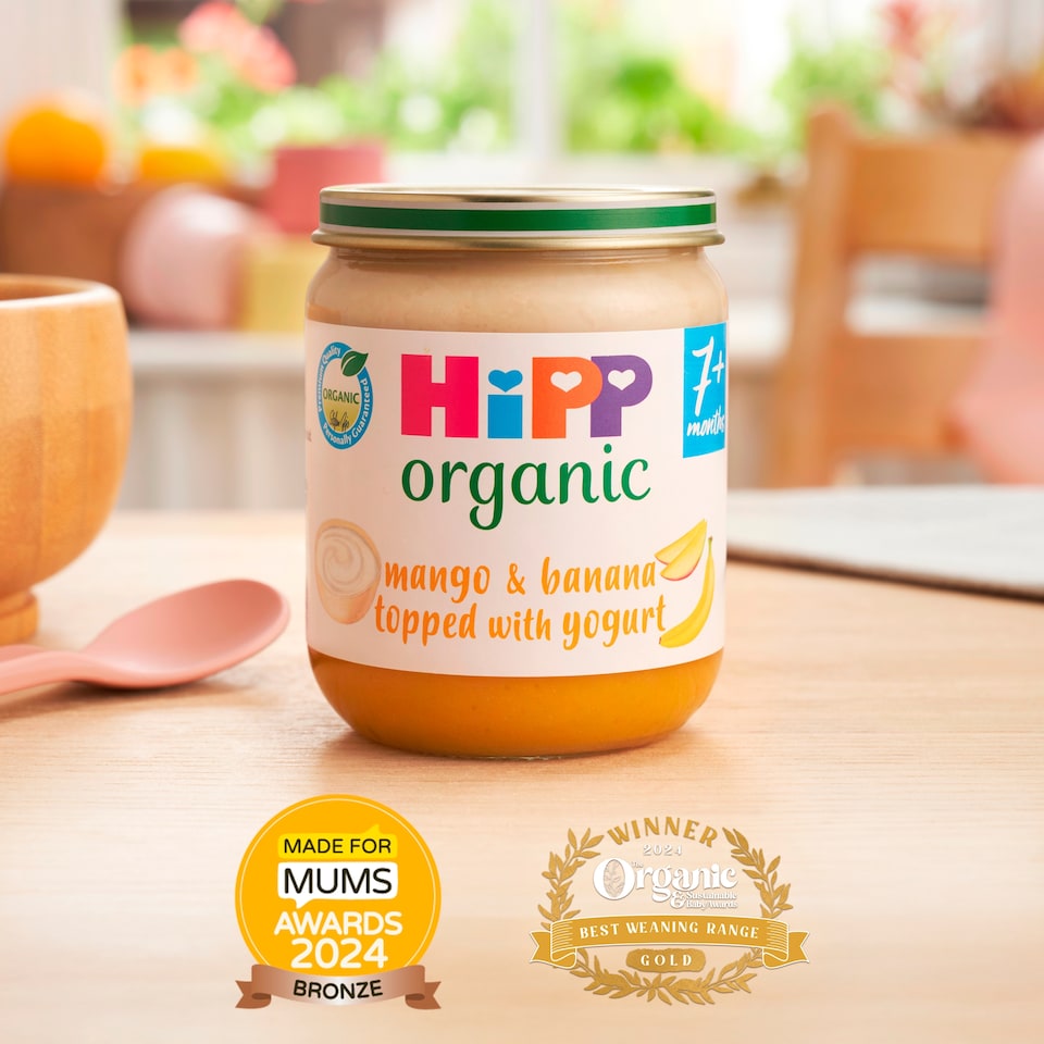image 1 of Hipp 7 Month Organic Fruit Duet Mango & Banana 160G