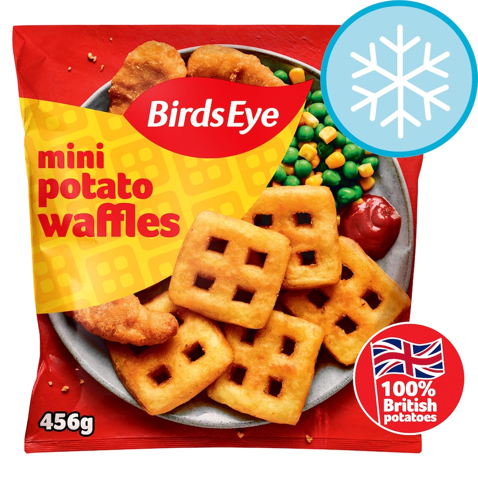 Birds Eye Mini Potato Waffles 456G