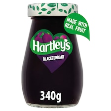 Hartleys Best Blackcurrant Jam 340G