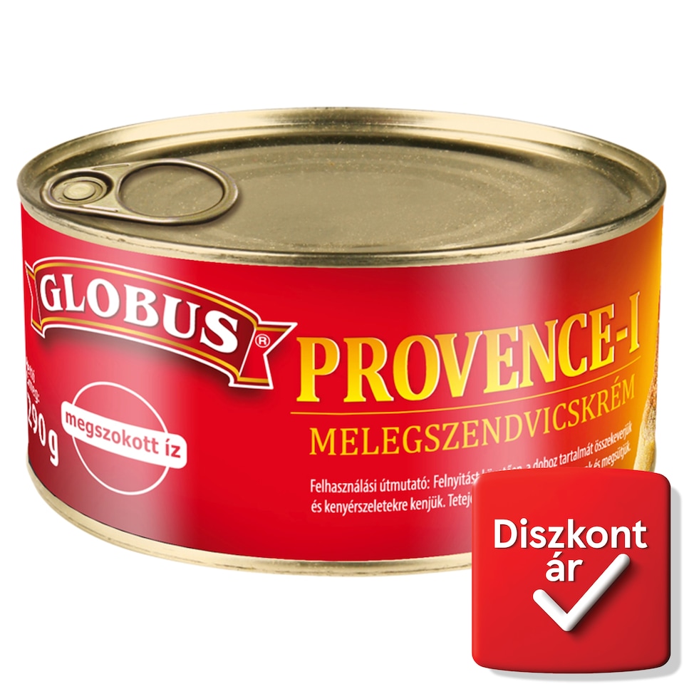 Globus provence-i melegszendvicskrém 290 g