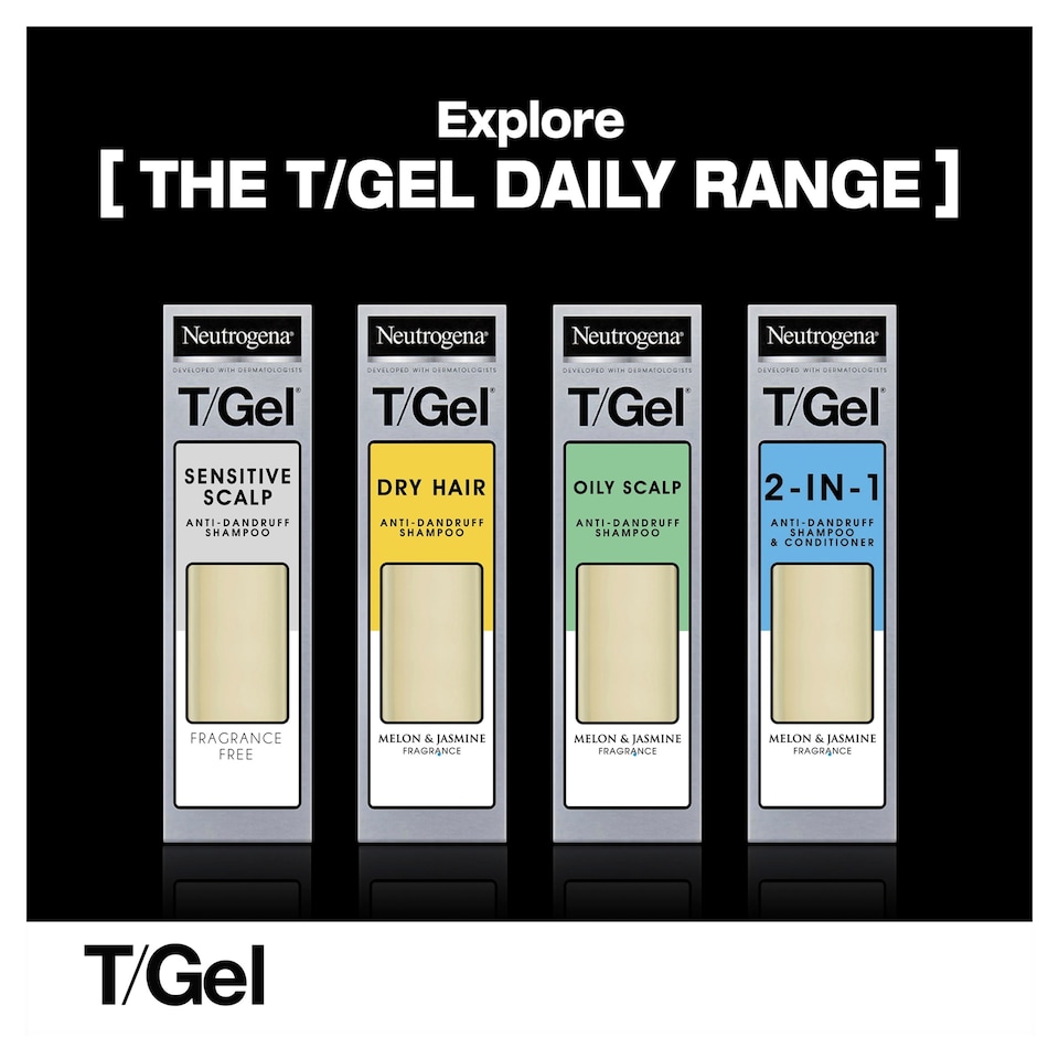 image 1 of Neutrogena Tgel Oily Scalp And A/Druff Shampoo 150Ml