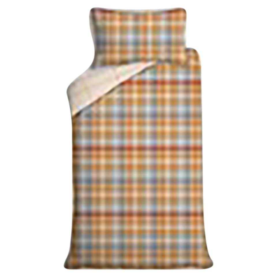 F&F Home Bedding Tartan Brushed Duvet Set Single
