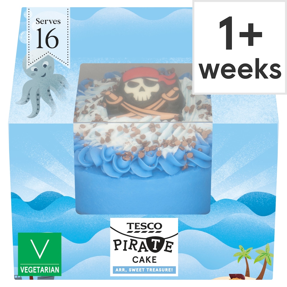Tesco Pirate Cake 