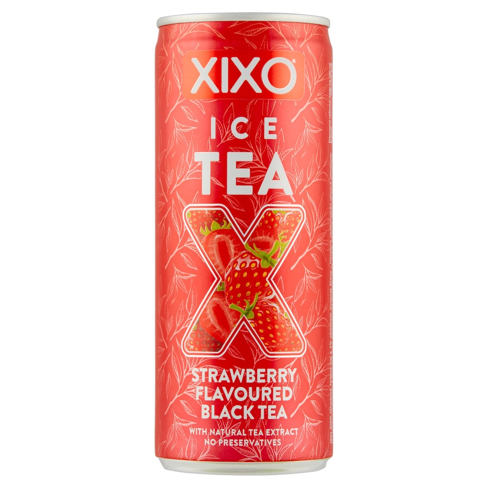 obrázok 1 z Xixo Jahodový ľadový čaj s 1% obsahom ovocnej šťavy 250 ml