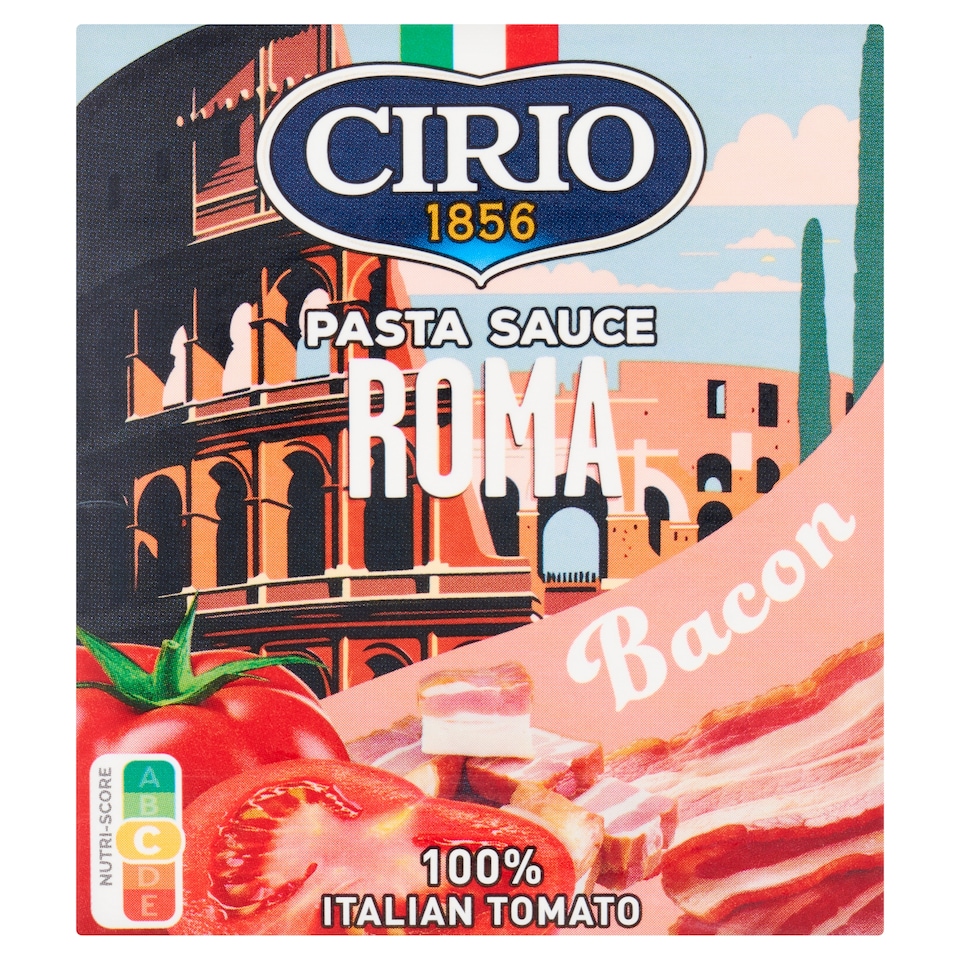 Cirio Roma Bacon Pasta Sauce in Tetra 340 gram 