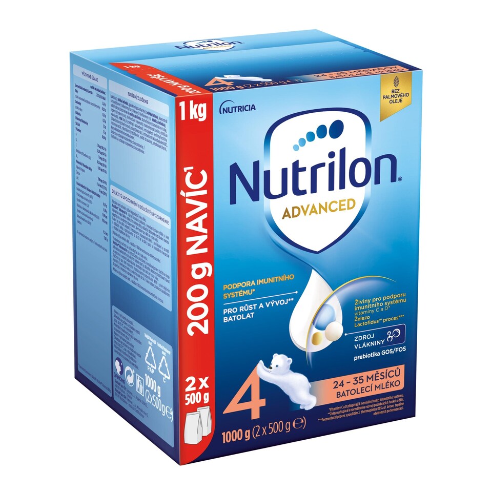 obrázok 1 z NUTRILON Advanced 4 batoľacie mlieko 1000g