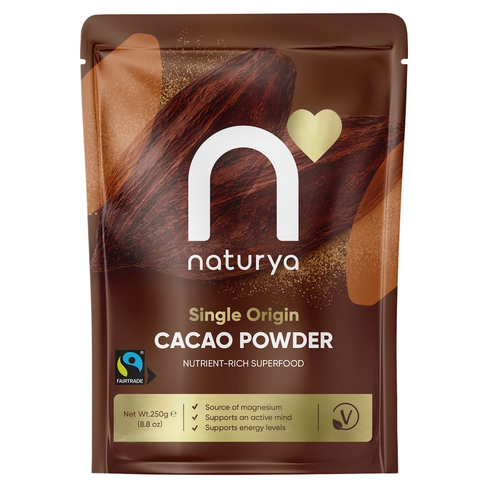 Naturya Single Origin Cacao Powder Fairtrade 250g
