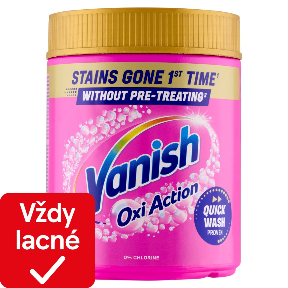 obrázok 1 z Vanish Oxi Action Prášok na odstránenie škvŕn 470 g