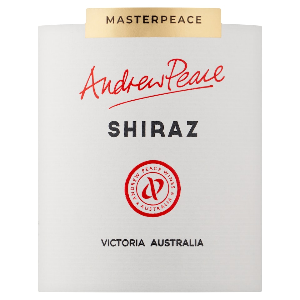 image 1 of Andrew Peace Masterpeace Shiraz 75cl