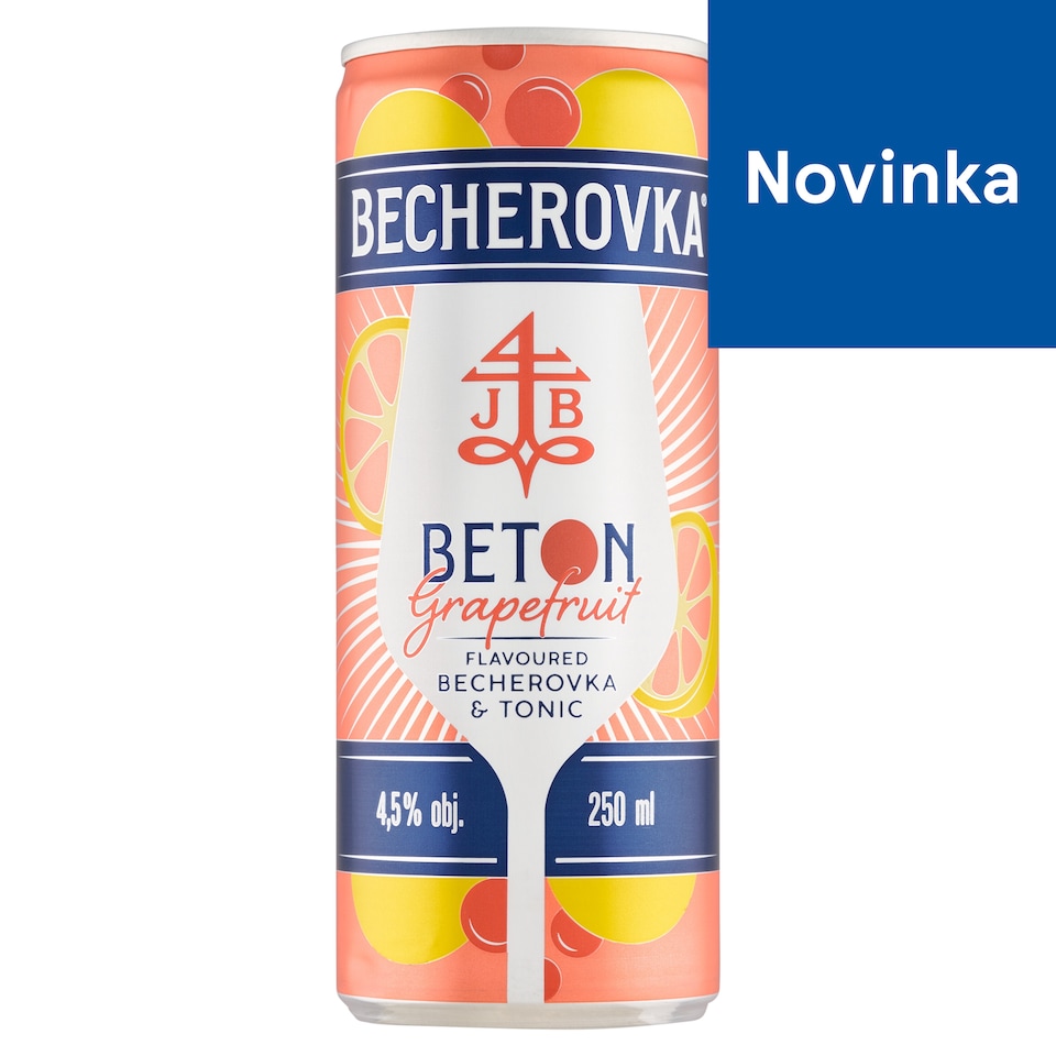 image 1 of Becherovka Beton Grapefruit 250 ml