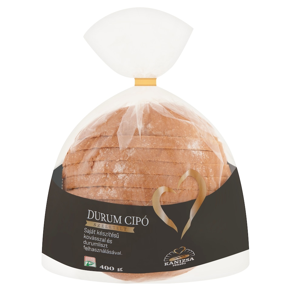 Kanizsa Pékség Durum Sliced Loaf 400 g