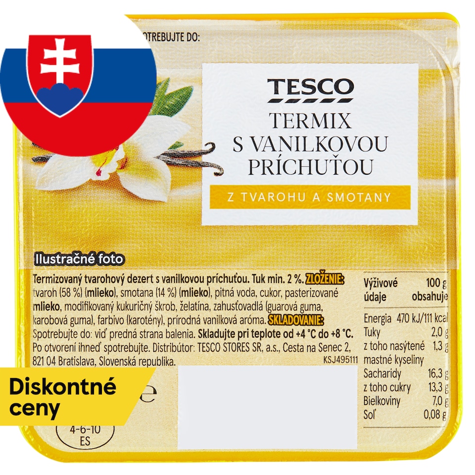 Tesco Termix with Vanilla Taste 90 g