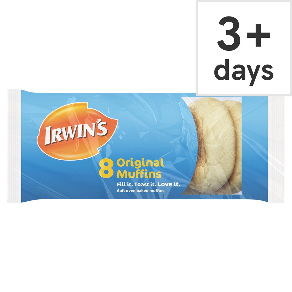 Irwins Traditional Muffins 8 Pack