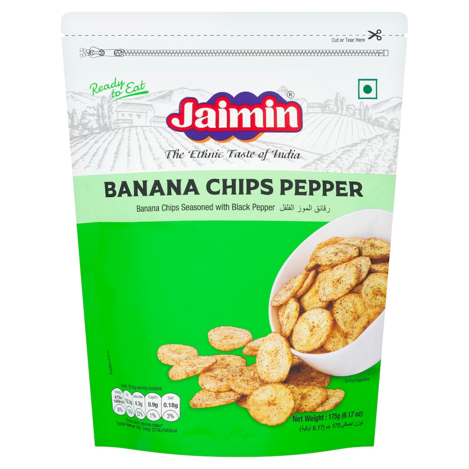 Jaimin Banana Chips 175g