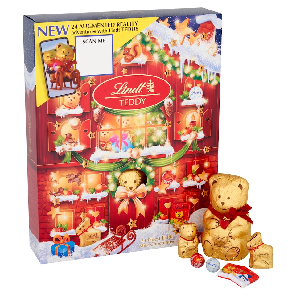 image 1 of Lindt Teddy Aug/Reality Chocolate Ad/Cal 250G