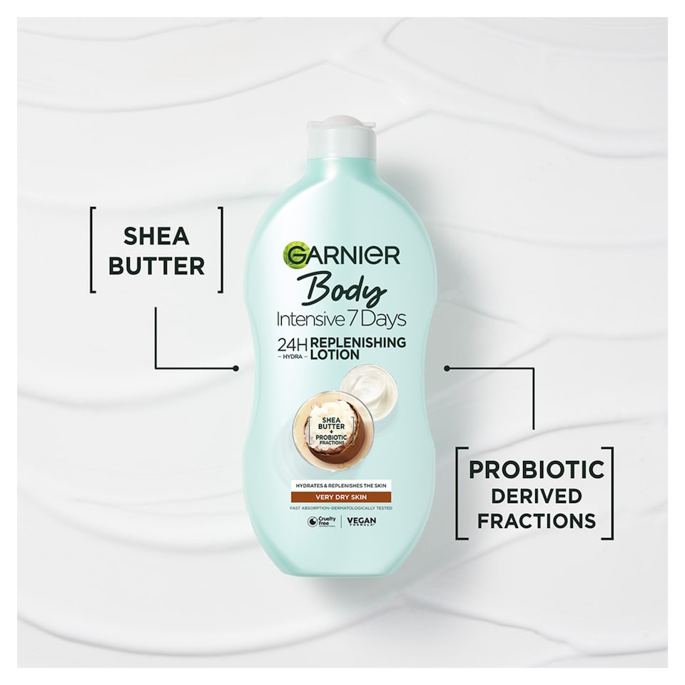 image 1 of Garnier Intensive 7 Days Ultra-Replenishing Lotion - Shea Butter 400ml