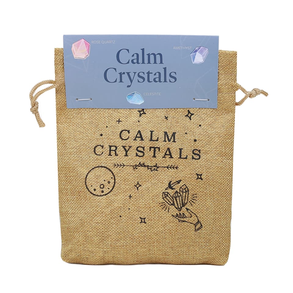 image 1 of Amethyst Calm Crystals 3 Pack Christmas Gift