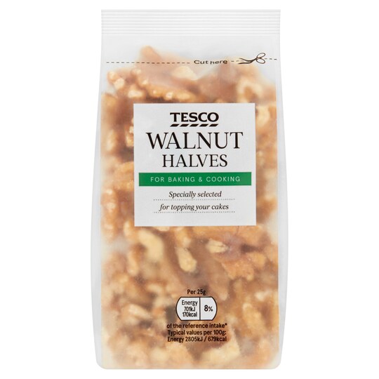 Tesco Walnut Halves 100G Tesco Groceries