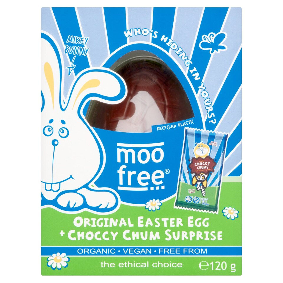 Moo Free Free From Original Egg And Chocolate Surprise 120G
