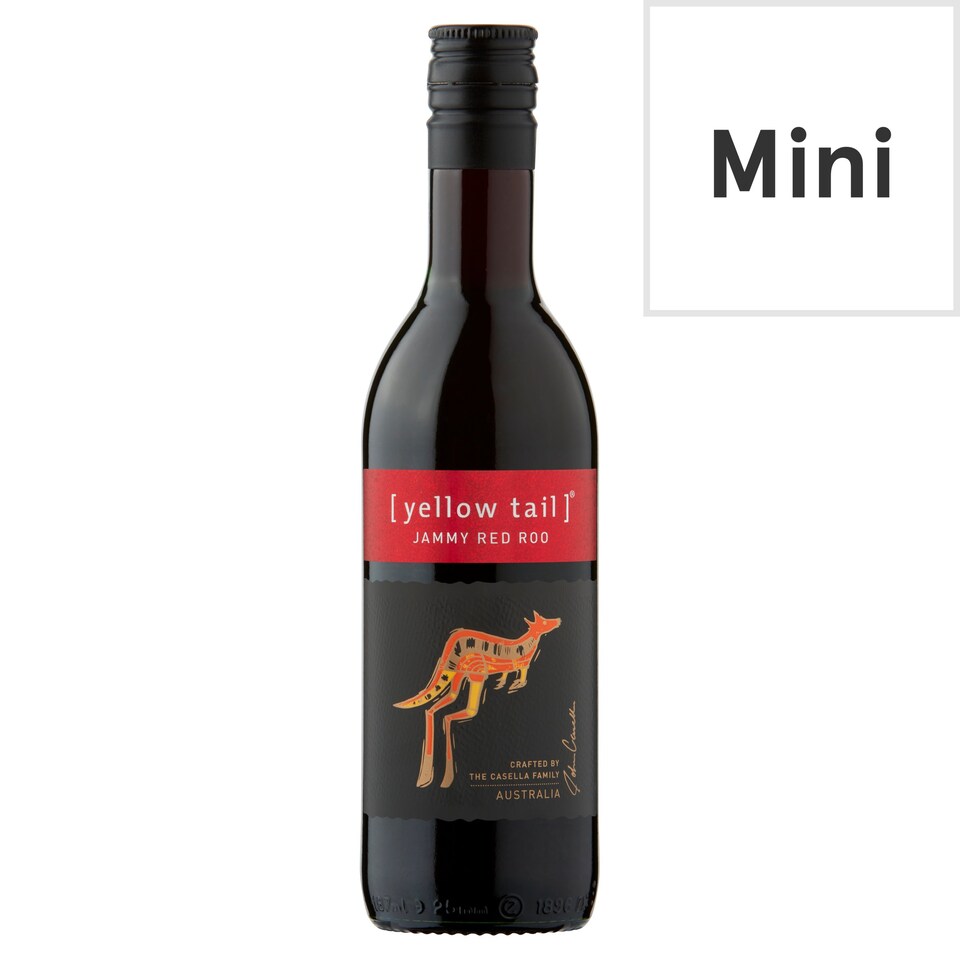Yellow Tail Jammy Red Roo 187 Ml Tesco Groceries