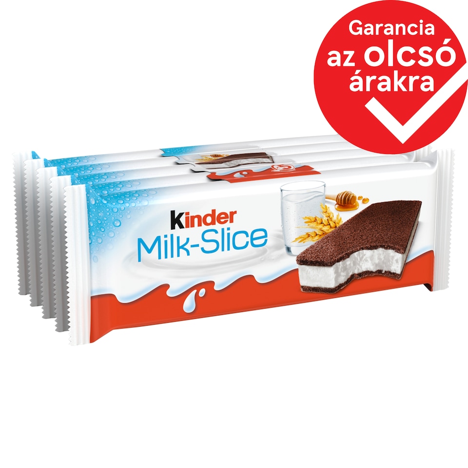 Kinder Tejszelet tejes krémmel töltött sütemény 5 x 28 g (140 g)