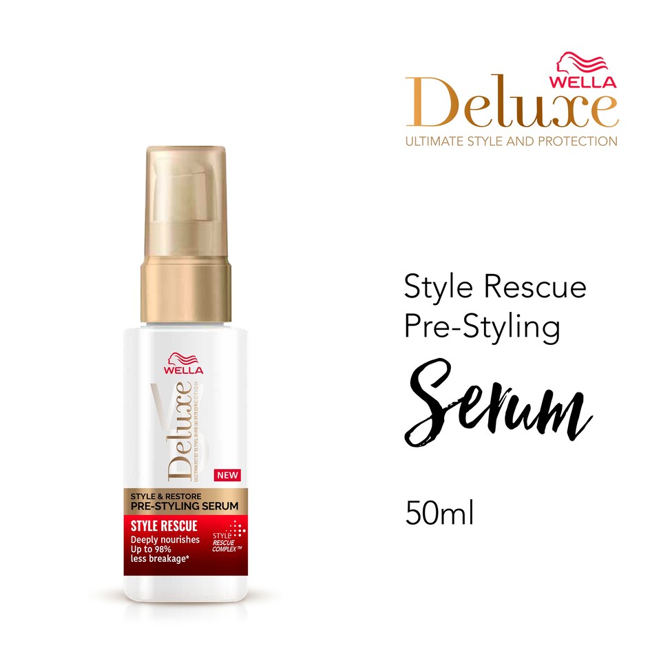 image 1 of Wella Deluxe Pre-Styling Serum 50Ml