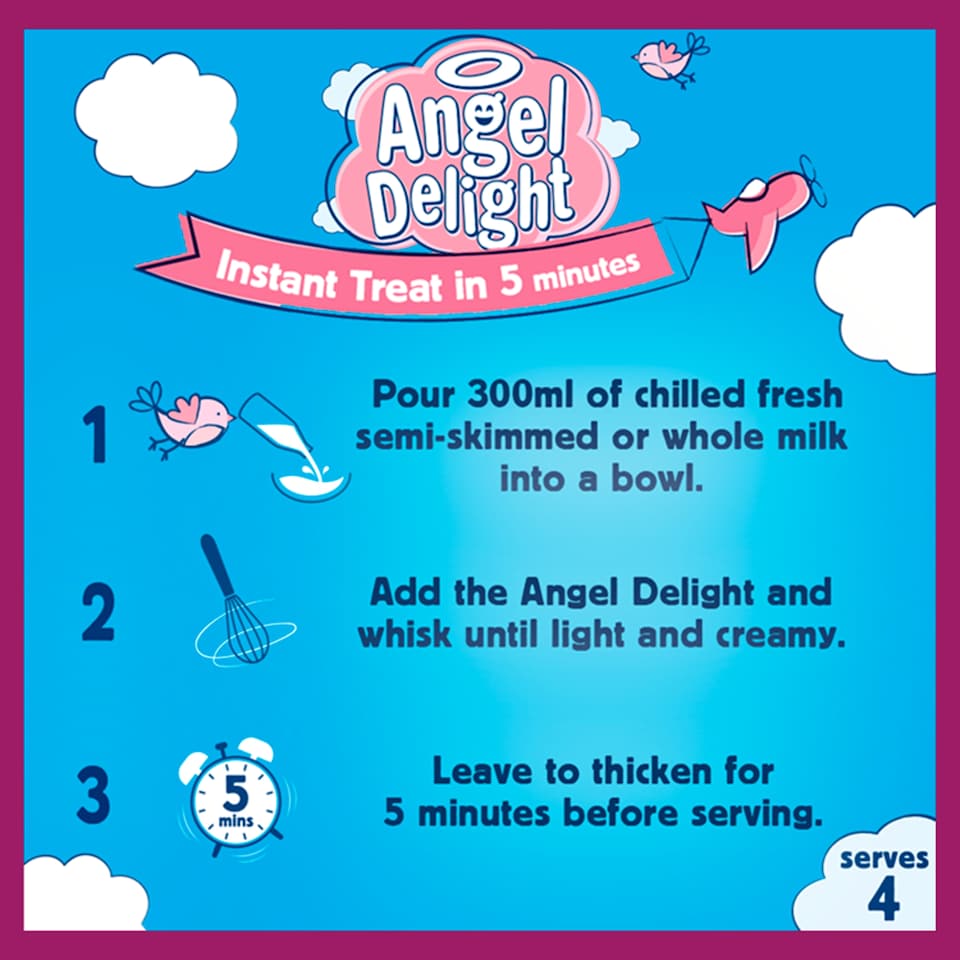 image 1 of Angel Delight Strawberry 59G