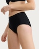 image 1 of F&F 5-Pack Cotton Rich Full Brief Knickers in Black