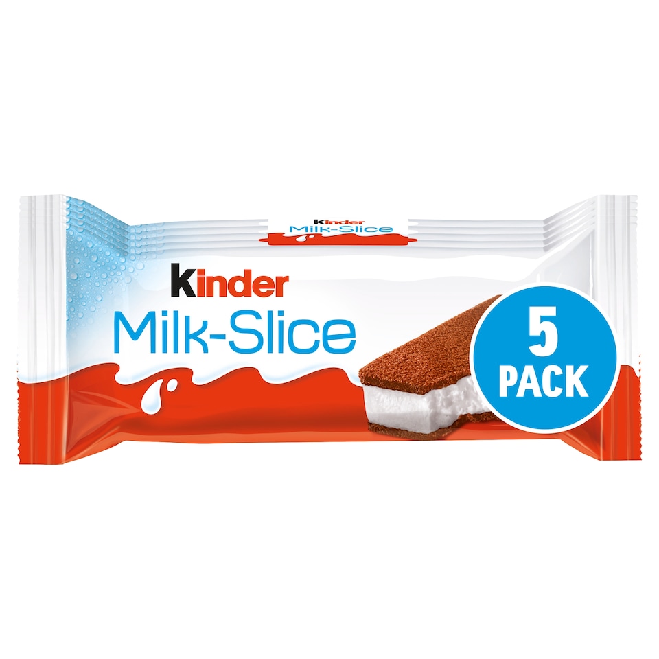 image 1 of Ferrero Kinder Milk Slice 5 X 28G