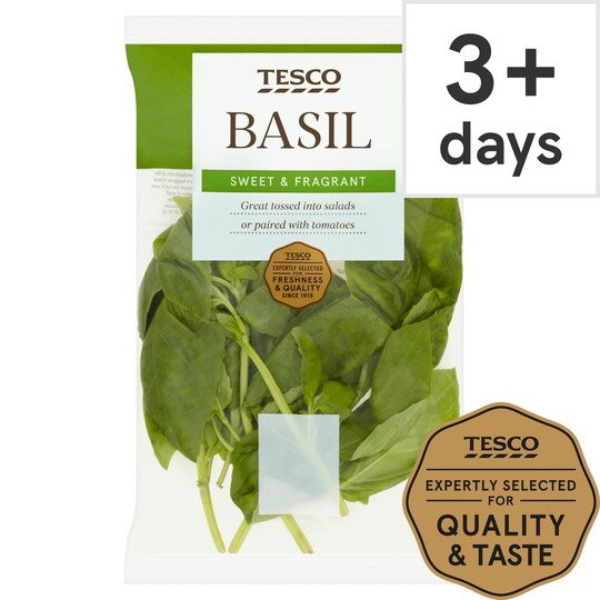 Tesco Cut Basil 30G Tesco Groceries