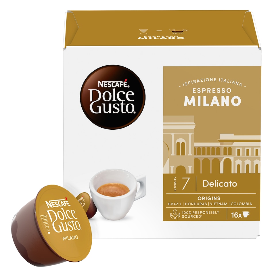 image 1 of NESCAFÉ Dolce Gusto Espresso Milano - Coffee in Capsules - 16 Capsules in a Package