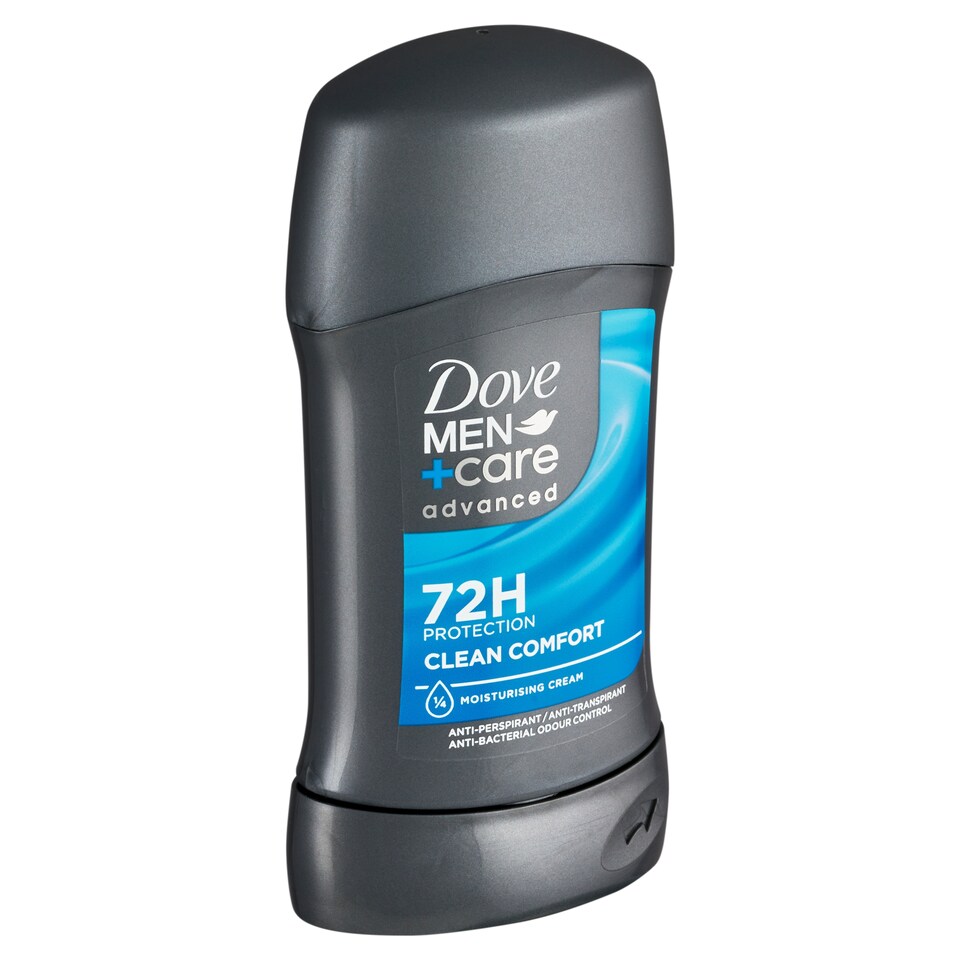 Dove Men+Care Clean Comfort tuhý antiperspirant pro muže 50ml