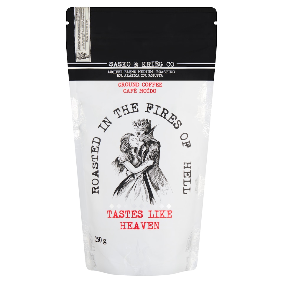 Sasko & Krieg Co Lucifer Blend pörkölt őrölt kávé 250 g