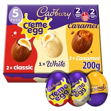 Cadbury Creme Egg Chocolate Eggs Mixed 5 Pack 200g