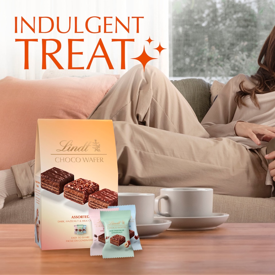 image 1 of Lindt Choco Wafer Assorted Chocolate 138g