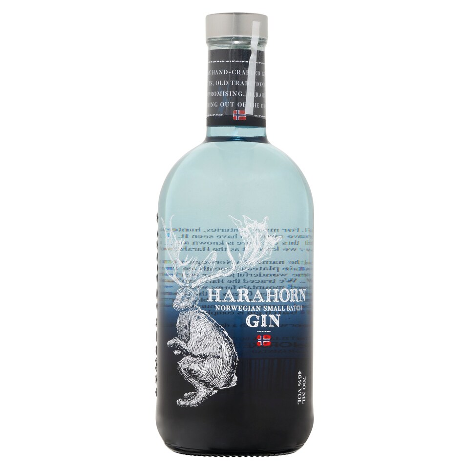 Harahorn Norwegian gin 46% 0,7 l