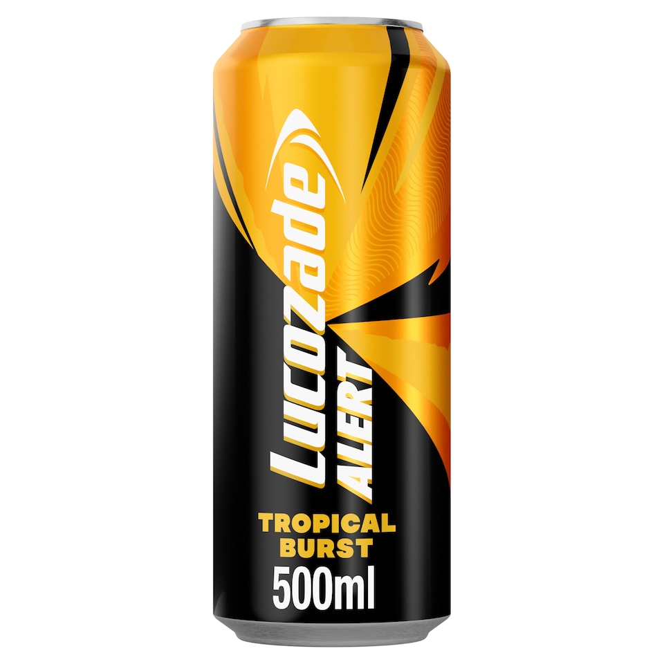 image 1 of Lucozade Alert Energy Drink Tropical Burst 500ml