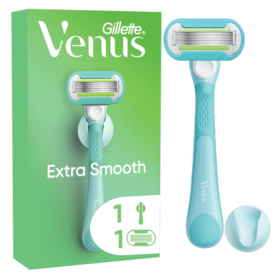 image 1 of Gillette Venus Extra Smooth Women’s Razor, 1 Refill Razor Cartridges